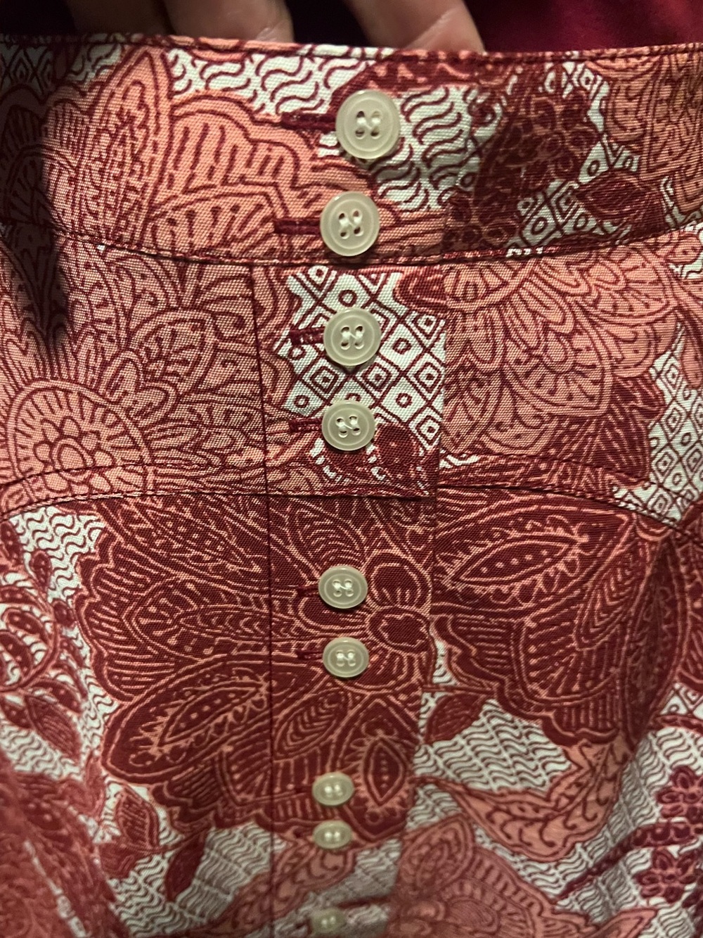 LOFT NWT - Complete Outfit! Button-Front A-Line Skirt and Matching Shirt Size L - Picture 2 of 6